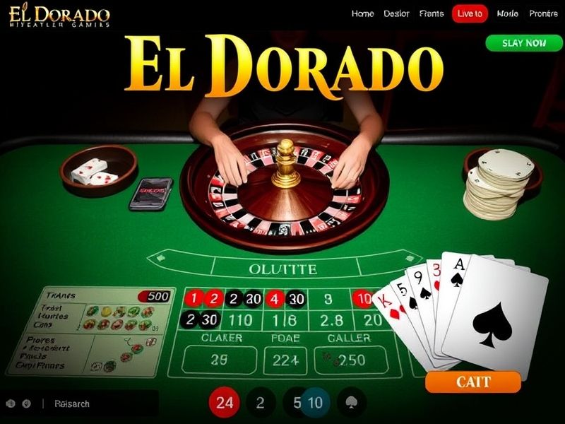Experience the golden thrill of gambling at El Dorado Casino. Enjoy top slot machines, live table games, poker, and more with real money prizes. New players get a welcome bonus when they register today.